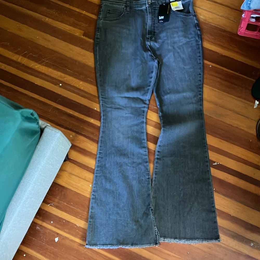 Lee Black Straight Jeans Classic Style